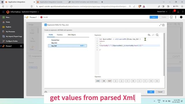 Convert Xml To Json using XQuery in CAI: #Informatica #IICS #CAI смотреть онлайн