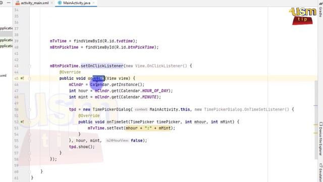 How to #Show Time #Picker #Dialog in #Android Studio| #Setup Mobile #Time #Beginners #Tutorials 202 смотреть онлайн