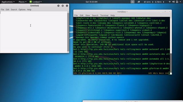 how to opencv install in kali linux смотреть онлайн