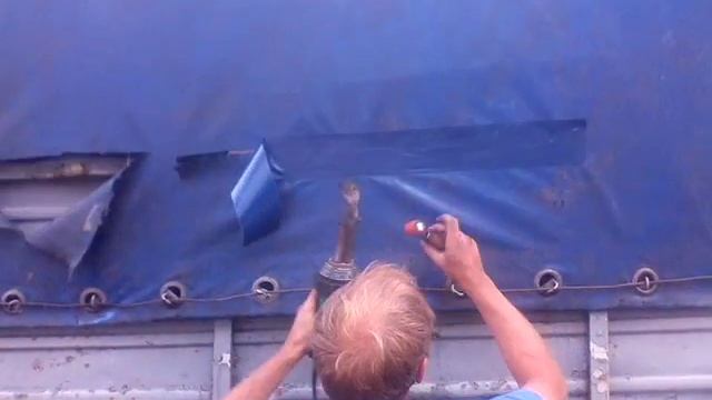 Саша Бонд и Друг Иван || ремонт тента смотреть онлайн