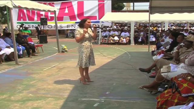 SYLVIA BONGO ONDIMBA AU CONTACT DES FEMMES DE POG смотреть онлайн