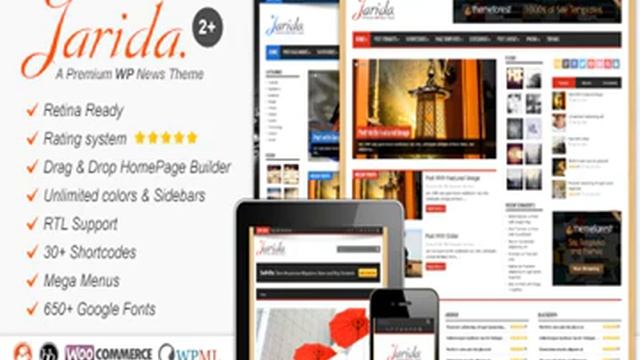 Jarida - Responsive WordPress News, Magazine, Blog Full Download 2021 смотреть онлайн