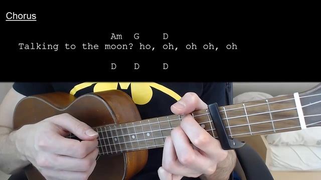 Bruno Mars – Talking To The Moon EASY Ukulele Tutorial With Chords / Lyrics смотреть онлайн