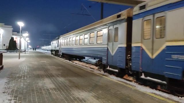 ДИЗЕЛЬ-ПОЕЗД ДДБ1-007 (ДРБ2-003) ОРША-ЛЕПЕЛЬ | DISEL-TRAIN DDB1-007(DRB2-003) ORSHA-LEPEL смотреть онлайн