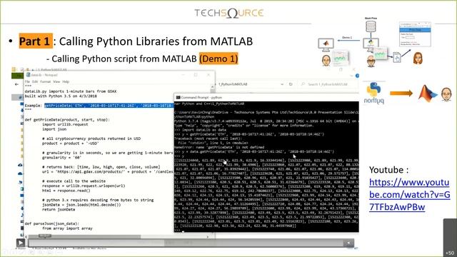 Using MATLAB with Python смотреть онлайн