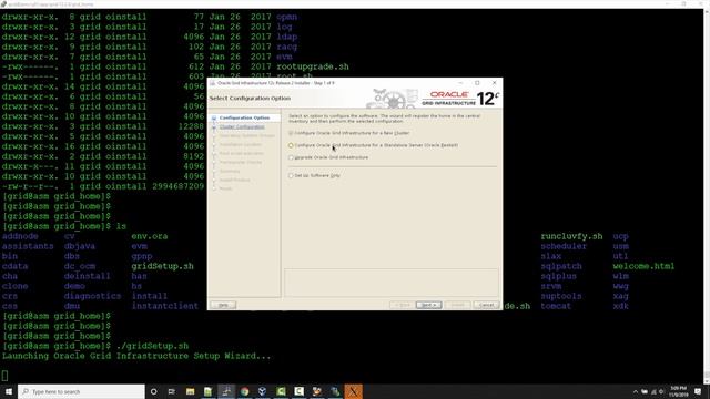 Oracle 12cR2 Installation on Linux with ASM смотреть онлайн