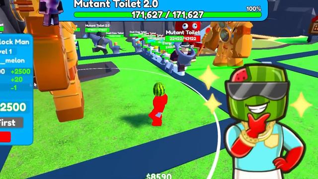TITAN CLOCKMAN vs ULTIMATE Titan Drillman in Toilet Tower Defense смотреть онлайн