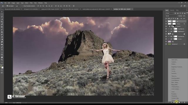 Photoshop Compositing Tutorial - Create an Amazing Photo Manipulation смотреть онлайн