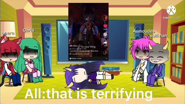 Welcome to Demon School! Iruma-kun react to iruma as lucifer part3/? Cringe derkila dad au смотреть онлайн