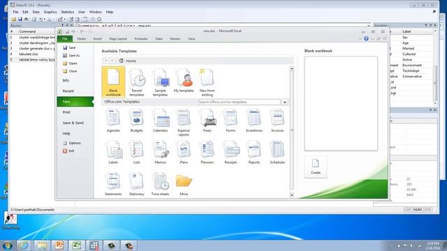 Cluster Analysis in Stata смотреть онлайн