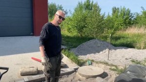 Укладка плитки под заезд в гараж