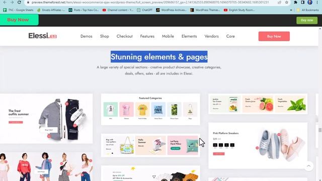 Elessi WooCommerce AJAX WordPress Theme RTL support смотреть онлайн