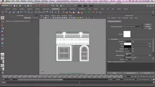 Maya Mental Ray Nodes Ambient Occlusion смотреть онлайн