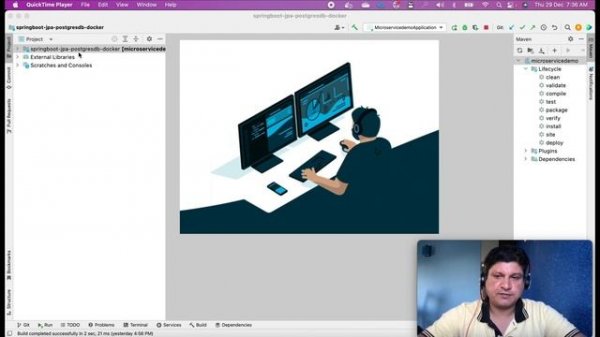 Spring Boot Microservice with Postgres Database Running in Docker Container Tutorial for Beginners