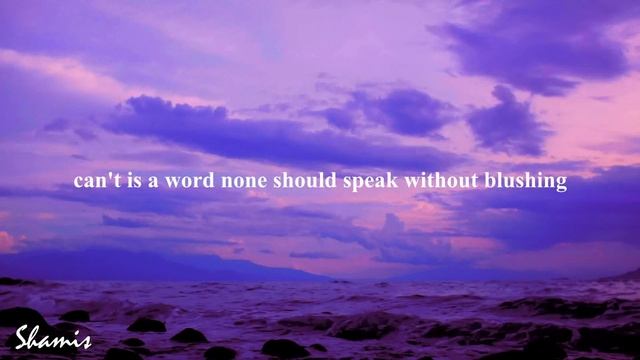 "Can't" by Edgar Albert Guest: A Powerful Poem about Overcoming Limitations смотреть онлайн