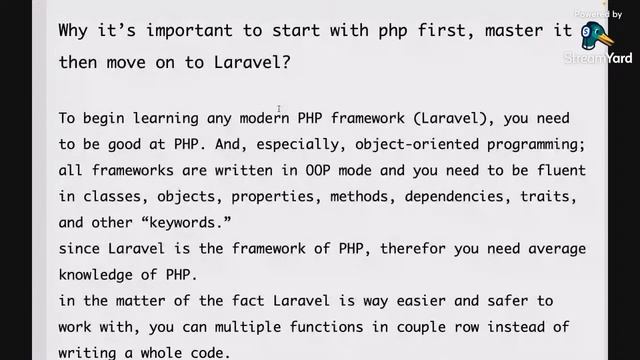 Back End with PHP смотреть онлайн