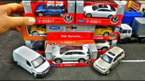 Модельки машин Welly / Велли НОВИНКИ распаковка и обзор! Их нет на макете города! Про машинки!