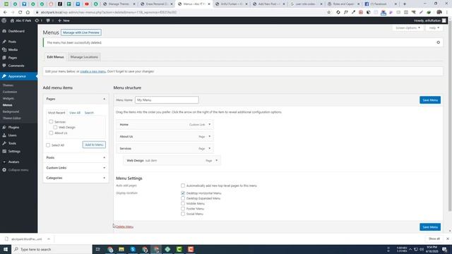 WordPress Bangla Tutorial - WordPress Theme Customization - Tools Option смотреть онлайн