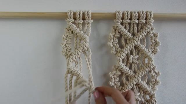 DIY Macrame Wall Hanging_[360p] смотреть онлайн