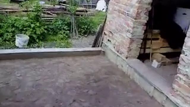 Заливка фундамента под навес смотреть онлайн