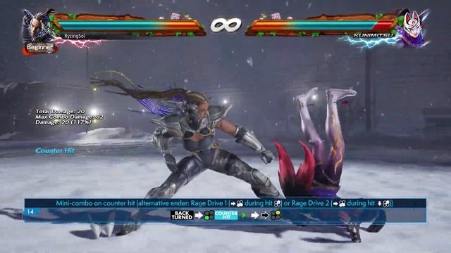 TEKKEN 7 | Master Raven Combo Guide (Season 4) смотреть онлайн