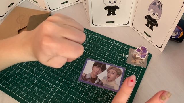 STAY Vlog | распаковка фотокарт | обзор моей коллекции | Stray Kids Photocards | K-pop Collection