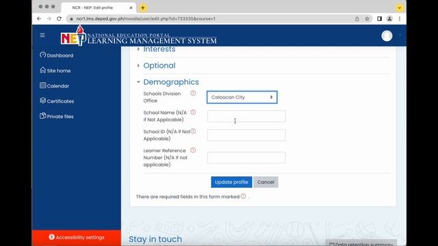 National Learning Camp Assessment (NLCA) - Log-in Using DepEd Microsoft Account - LMS Portal смотреть онлайн