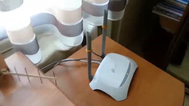 Антенна для  WI-FI роутера ? Легко.