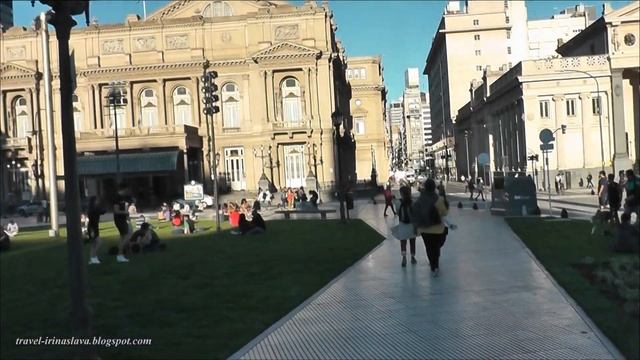 Аргентинское ТАНГО на улицах БУЭНОС-АЙРЕСА смотреть онлайн
