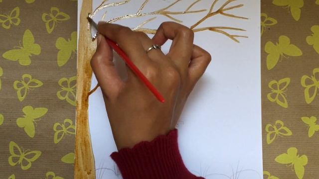 Easy Coffee Painting / Alone Girl Coffee Painting Step by Step/ Girl Drawing/ Pencil Drawing смотреть онлайн