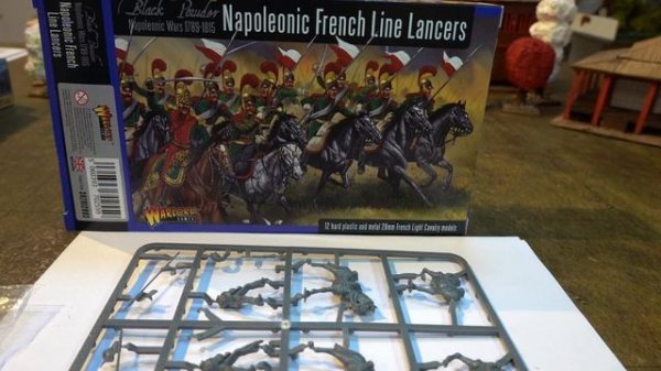 Unboxing Warlord Games Napoleonic French Line Lancers