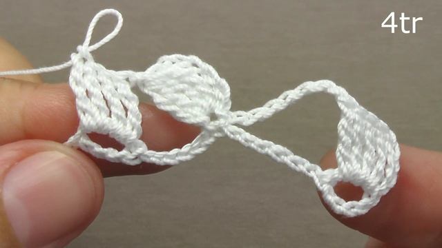 Очень легкий и красивый УЗОР "Веточка листиков" ВЯЗАНИЕ КРЮЧКОМ для начинающих SUPER EASY Crochet смотреть онлайн