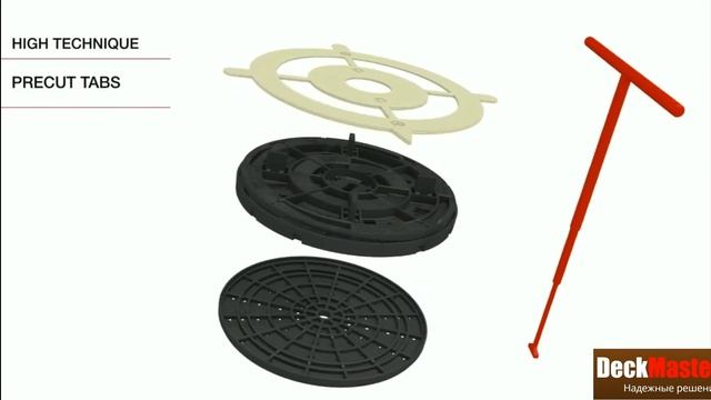 Как монтировать регулируемые опоры