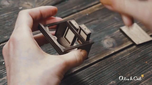 Светильник Лавка Олливандера Ollivander’s Wand Shop Гарри Поттер / Деревянный конструктор / Подарок смотреть онлайн