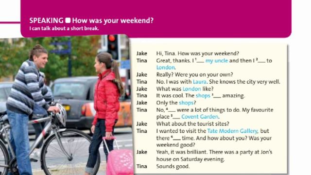 English plus 6 speaking how was your weekend? смотреть онлайн