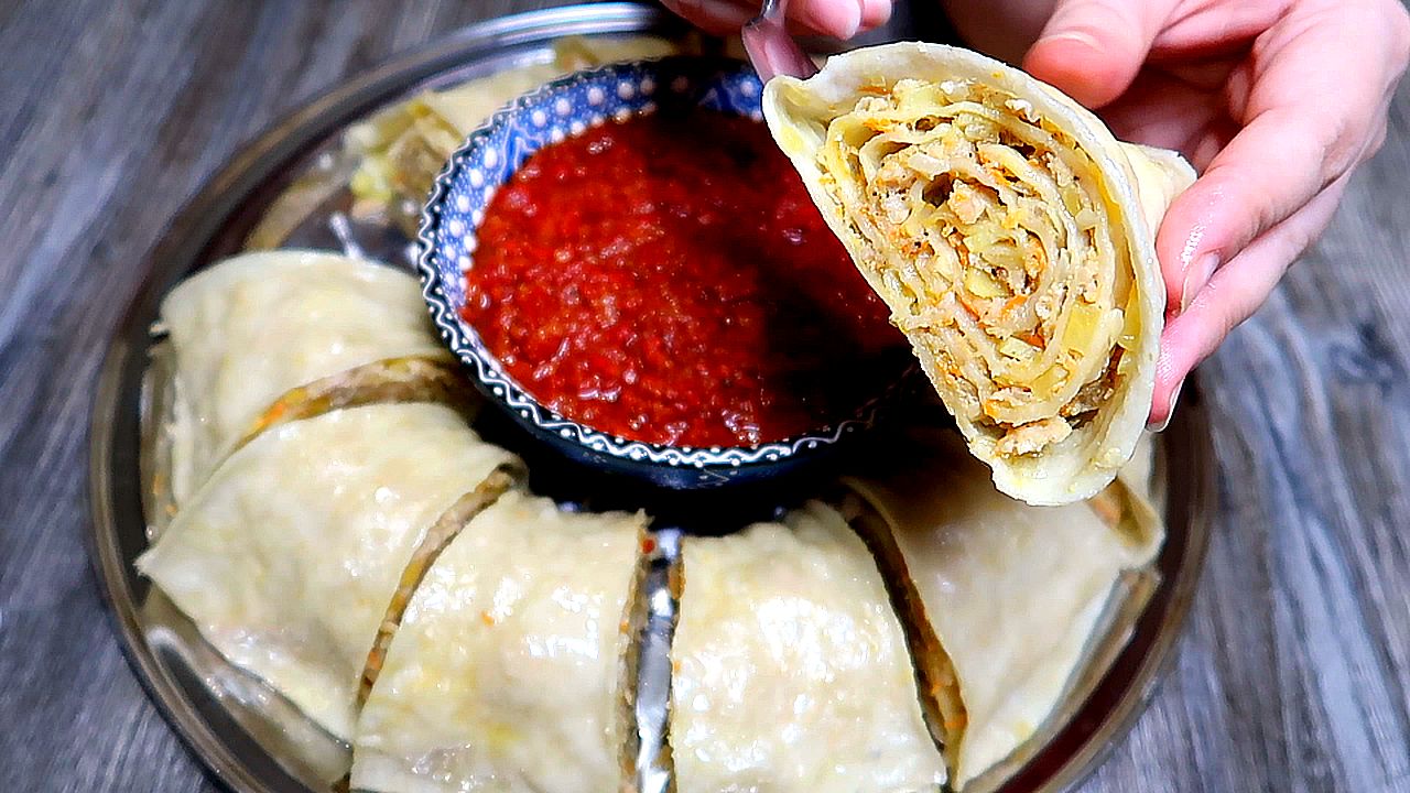 Очень вкусный Узбекский ханум. Подробный рецепт. смотреть онлайн