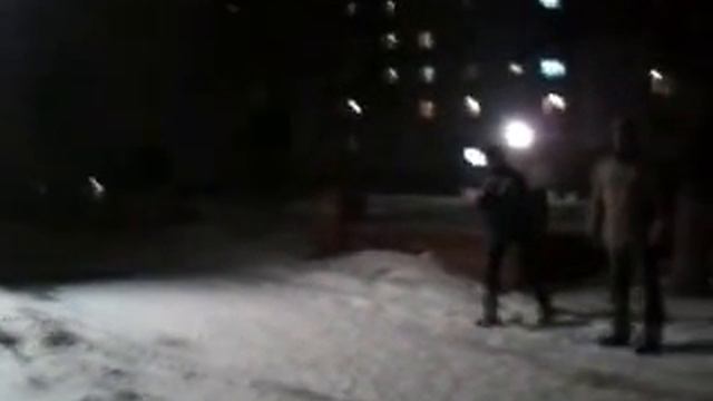 Прыжки в сугроб. 23 марта 2013. Киев смотреть онлайн