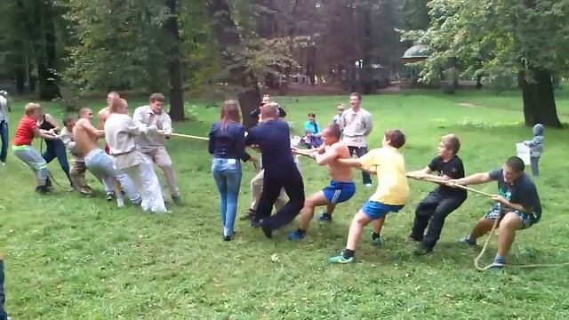 Русские народные игры - канат. Славянская Душа, 25.08.2012 г. смотреть онлайн