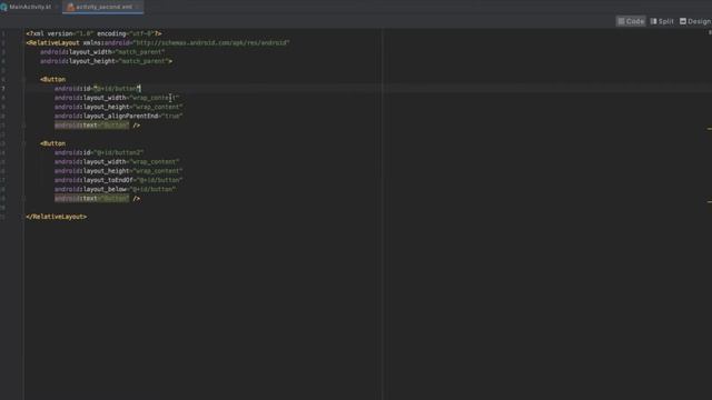 RelativeLayout - Android basics in Kotlin смотреть онлайн