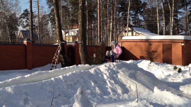 Зимняя горка в малаховке 4 смотреть онлайн