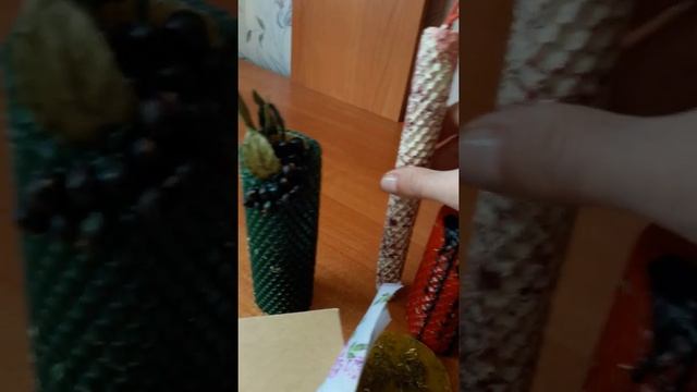 Обзор, подаренных мне, свечей. смотреть онлайн