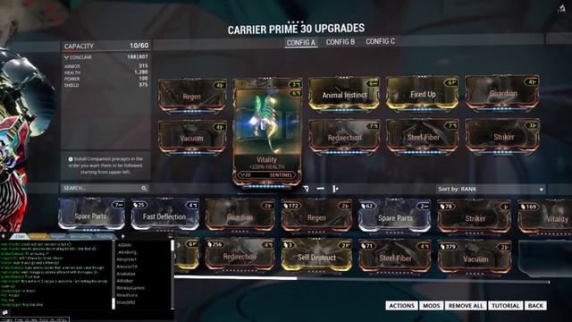 Carrier prime, how i choose to mod it смотреть онлайн