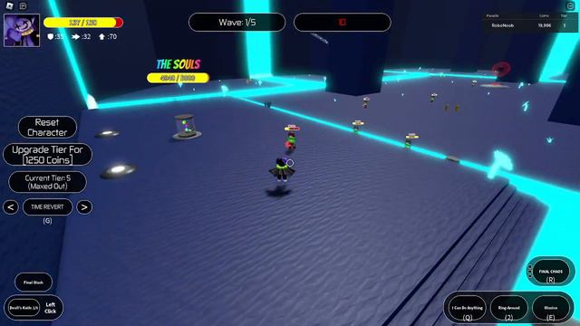 ROBLOX Undertale Soul OPs 2 | Jevil [TIER 4] + Time Revert Perk Showcase смотреть онлайн