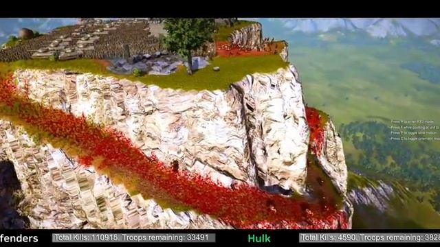 150,000 HULKS vs Mount Olympus - Ultimate Epic Battle Simulator 2 UEBS 2 (4K) смотреть онлайн