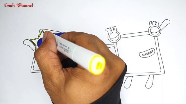 Numberblocks - Number blocks Peekaboo 50 60 dance #imahchannel смотреть онлайн