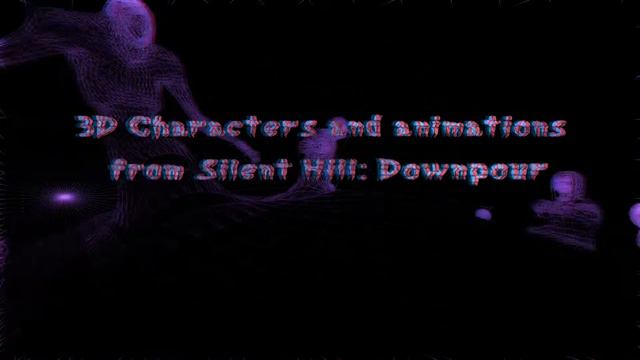 Silent Hill Monsters Loop - 3D anaglyph (Blue/Red Glasses) смотреть онлайн