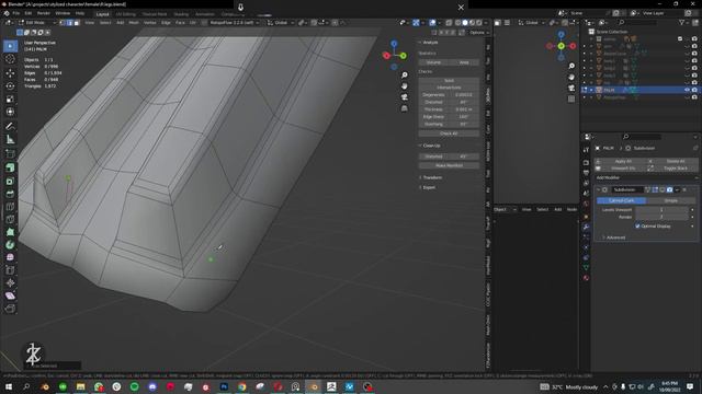 how to create stylized character speedthrough | Part 6 | robotic arm | ZBrush |Blender tutorial смотреть онлайн