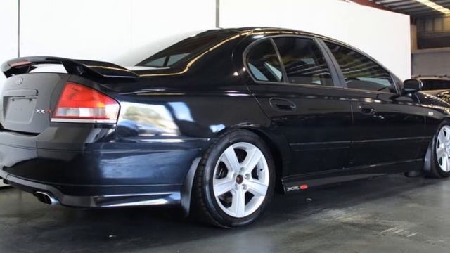 2004 Ford Falcon BA XR8 Black 4 Speed Auto Seq Sportshift Sedan смотреть онлайн