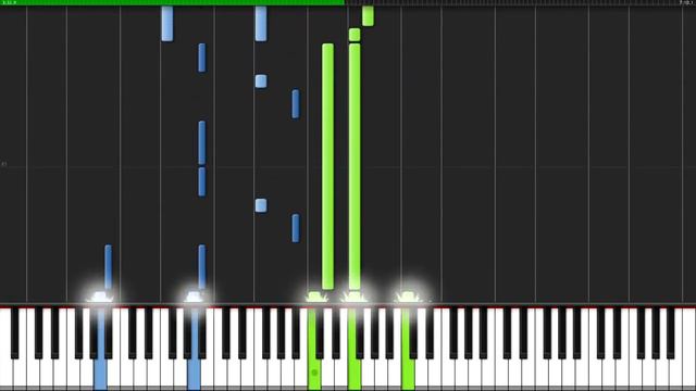 Adventure Time Medley Piano Tutorial Synthesia ThePandaTooth смотреть онлайн