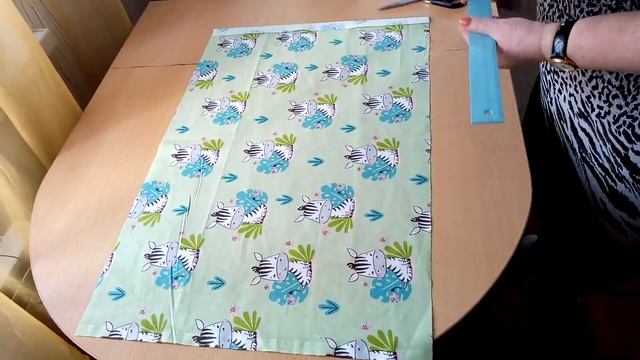 Как раскроить фартук на ткани? смотреть онлайн